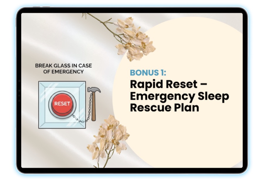 Bonus 1: Rapid Reset Emergency Sleep Rescue Plan